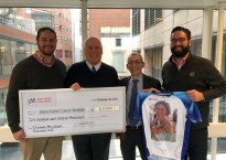Elizabeth Alling Sewall Endowment for Breast Cancer Research Presents Check to Dana Farber Cancer Institute's Dr. Eric Winer
